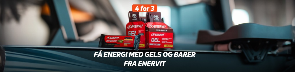 Barer & gels fra Enervit - 4 for 3